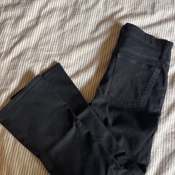 Madewell mid-rise kick out cropped jeans - Picture 5 of 8